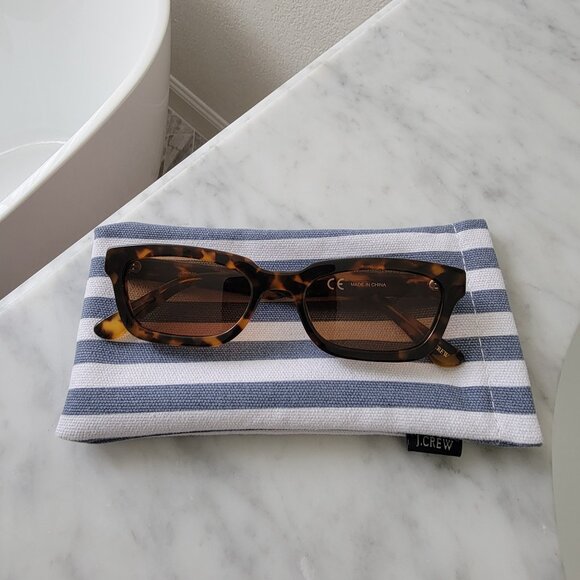 J Crew Leopard Sunglasses - Picture 6 of 6